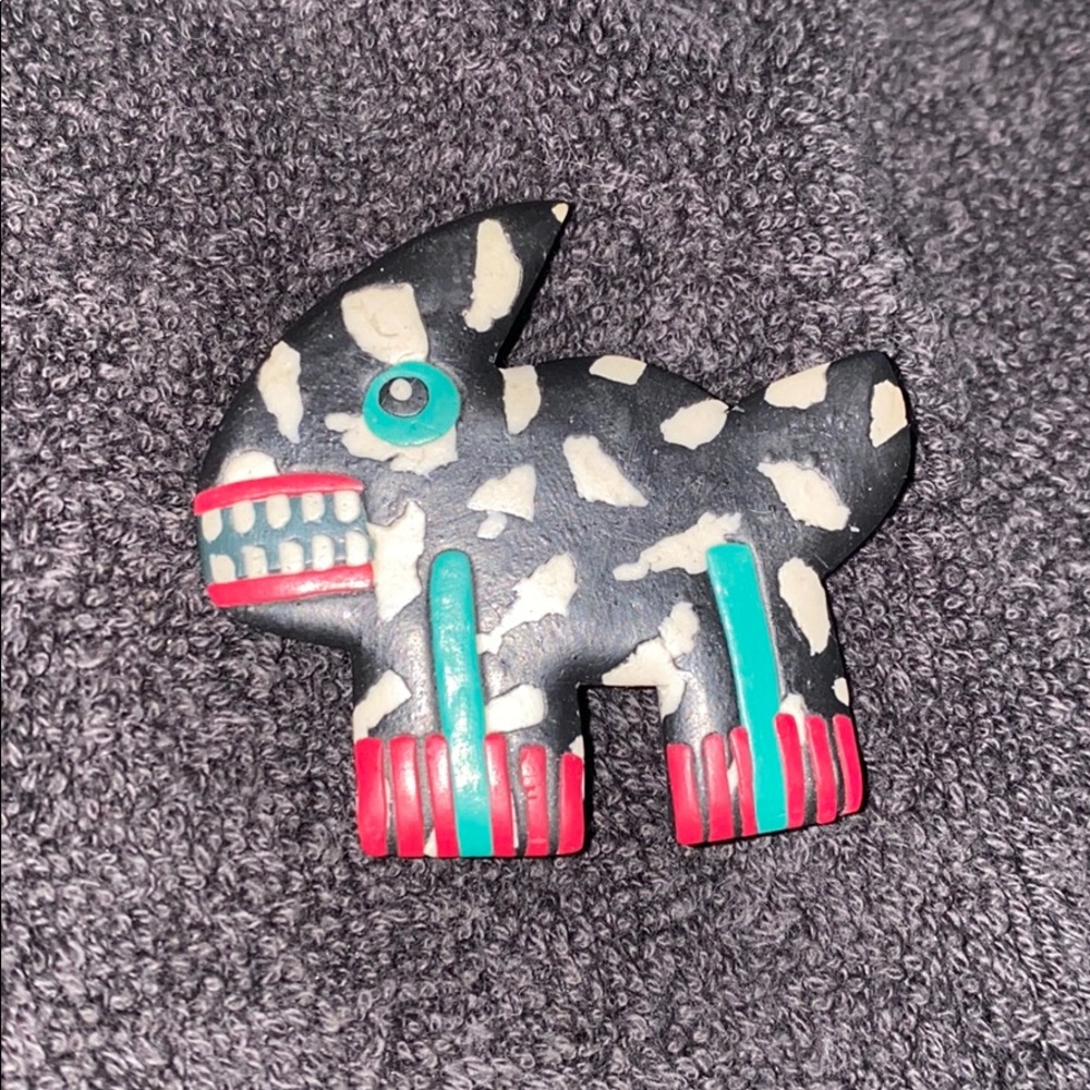 Funky Monster Vintage Pin